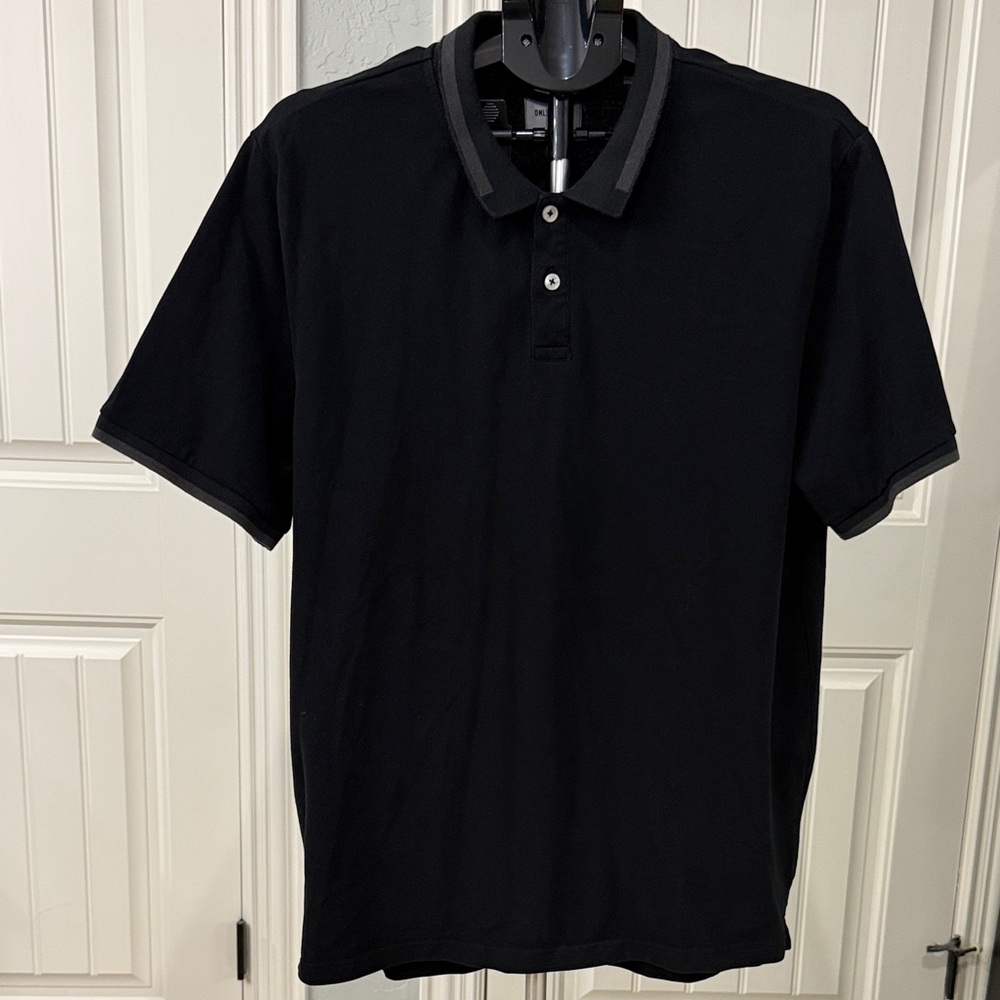 ONLY & SONS Classic Black Polo Shirt